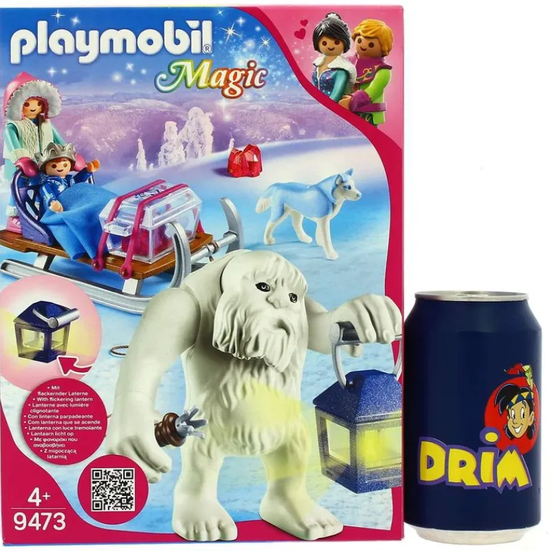 PLAYMOBIL Playmobil-Trol de Nieve con Trineo