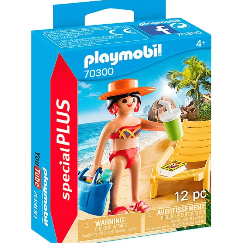 PLAYMOBIL Playmobil-Turista con Hamaca
