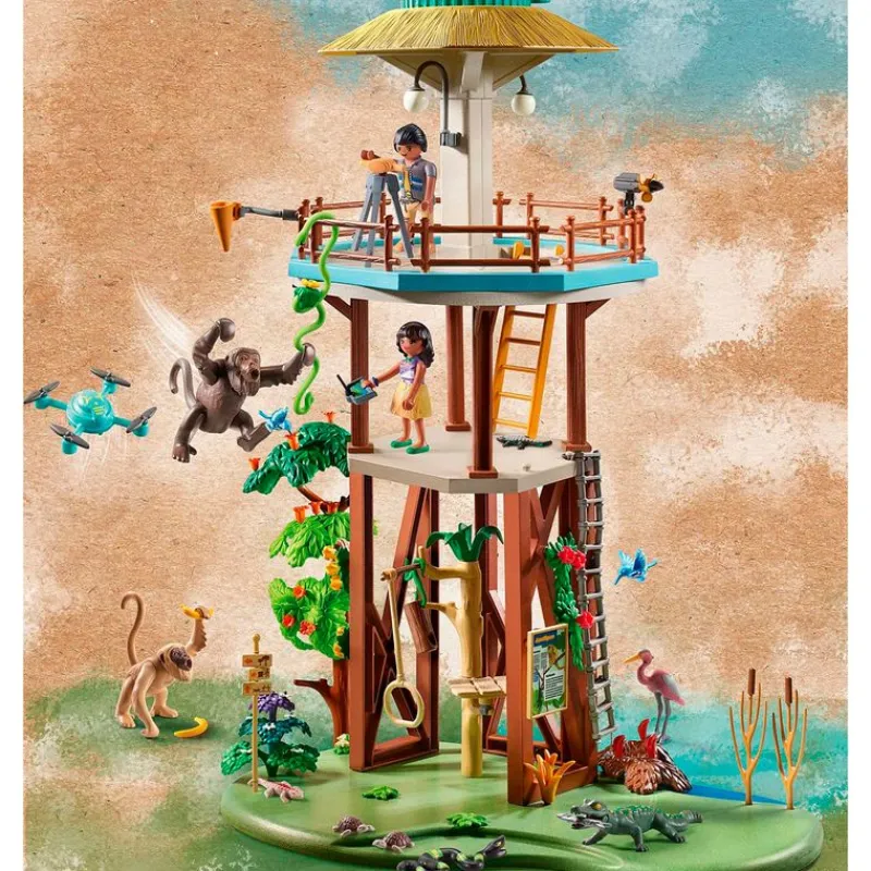 PLAYMOBIL Playmobil-Wiltopia Torre de Investigación