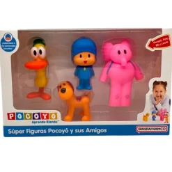 Pocoyó Pack 4 Figuras*BANDAI Best