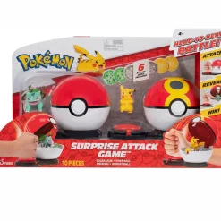 BIZAK Figuras Videojuegos|Figuras Y Figuras De Acción-Pokémon Ataque Sorpresa Surtido