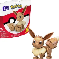 MATTEL Puzzles Y Construcciones-Pokémon Construcción Eevee