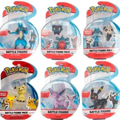 BIZAK Figuras Videojuegos|Figuras Y Figuras De Acción-Pokémon Figura Combate Surtida
