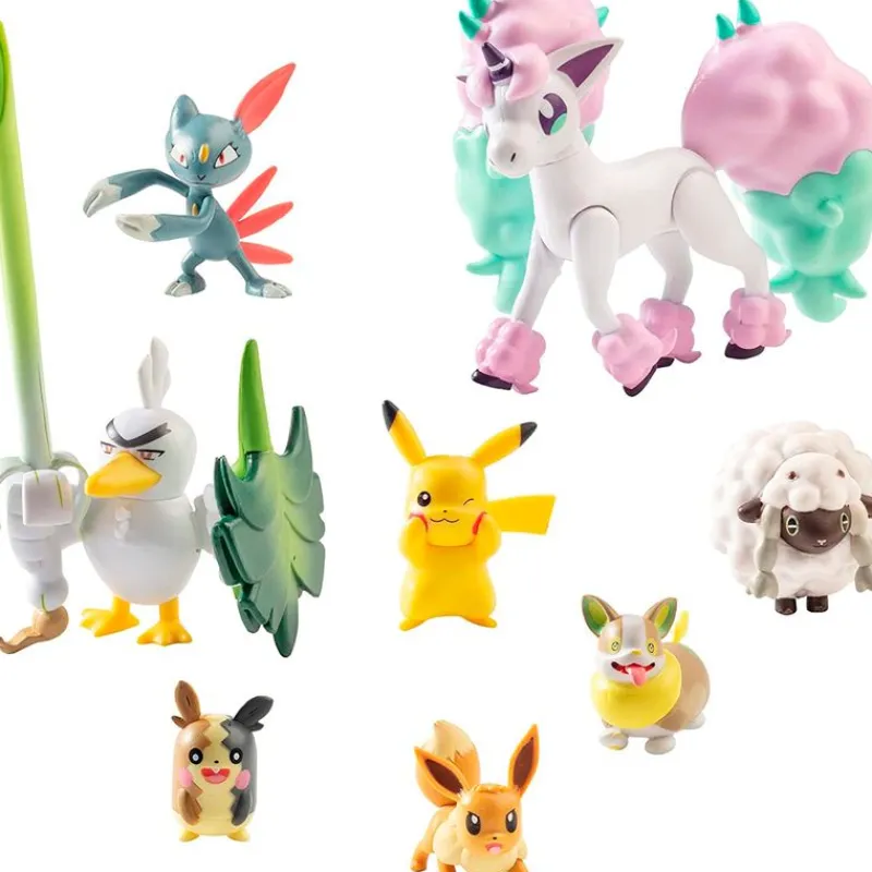 Pokémon Pack 8 Figuras Batalla Surtido*BIZAK