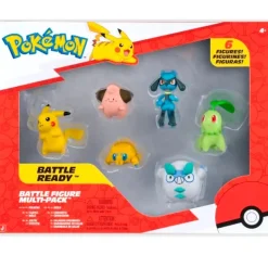 Pokémon Pack 6 Figuras Surtidas*JAZWARES New