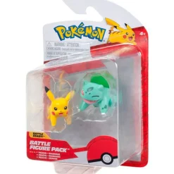 BIZAK Figuras Videojuegos|Figuras Y Figuras De Acción-Pokémon Pack Doble Generación Original Surtido