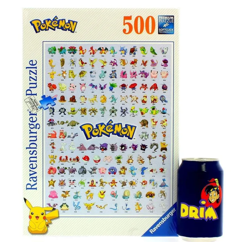 Pokémon Puzzle Primera Generación de 500 Piezas*RAVENSBURGER New