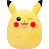 BIZAK Peluches-Pokémon Squishmallow Pikachu Guiño 25 cm