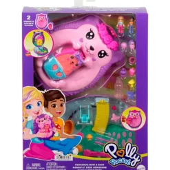 MATTEL Muñecas-Polly Pocket Cofre Bolso Erizo Playset