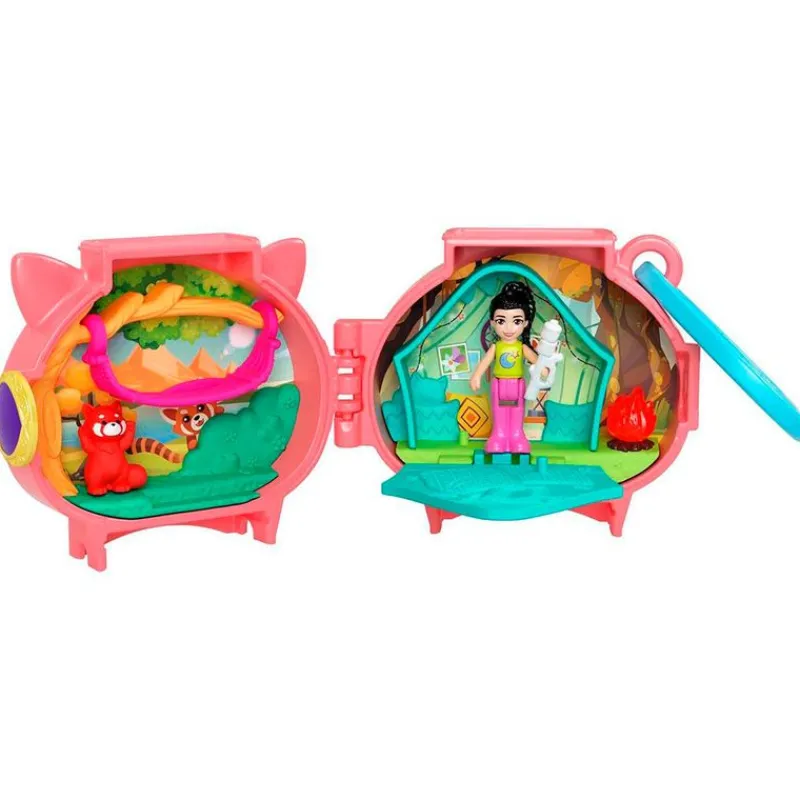 Polly Pocket Estuche Panda Rojo*MATTEL Online