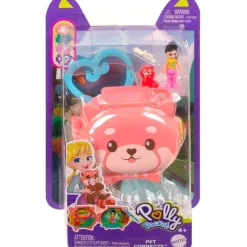Polly Pocket Estuche Panda Rojo*MATTEL Online