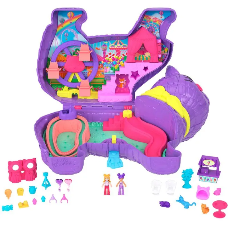 Polly Pocket Playset Gatito Piñata*MATTEL
