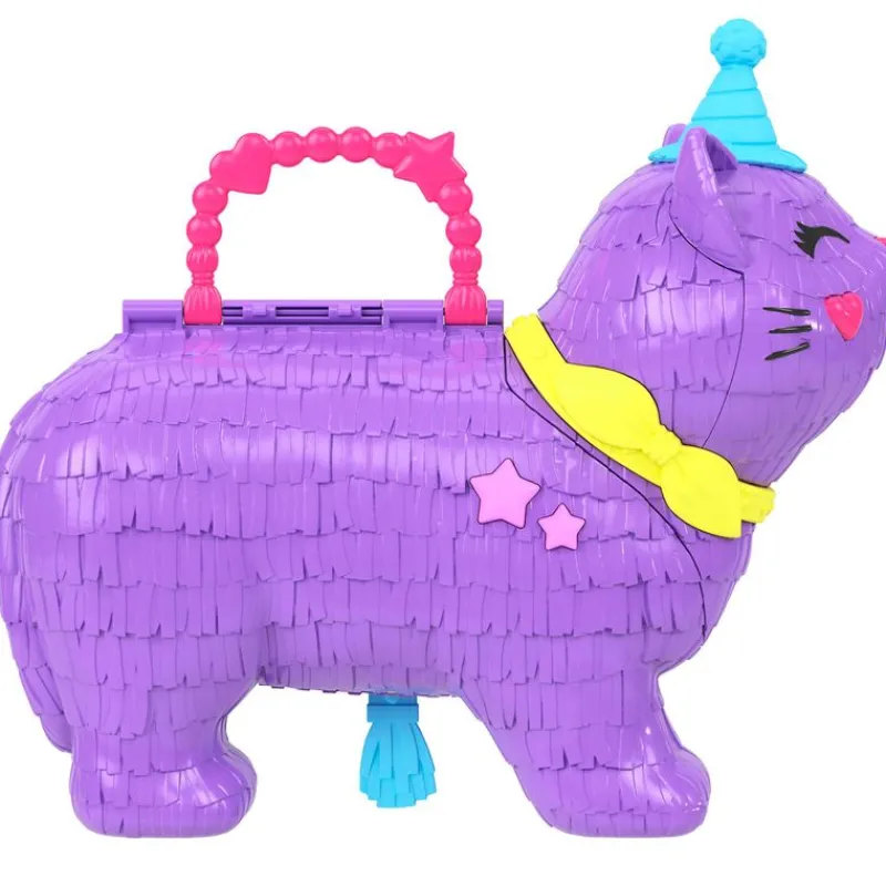Polly Pocket Playset Gatito Piñata*MATTEL