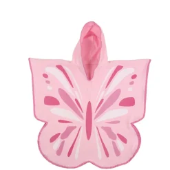 ESPORTIVA AKSA Capas De Baño Para Bebés-Poncho Microfibra Mariposa
