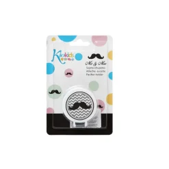 KIOKIDS Chupetes Y Dentición-Portachupete con cinta Bigote