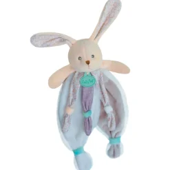 BABYNAT Regalos De Nacimiento|Jueguetes De Primera Infancia-Poupi Dou Dou Conejito Azul