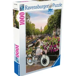 Puzzle Bicicletas en Ámsterdam 1000 Piezas*RAVENSBURGER Clearance
