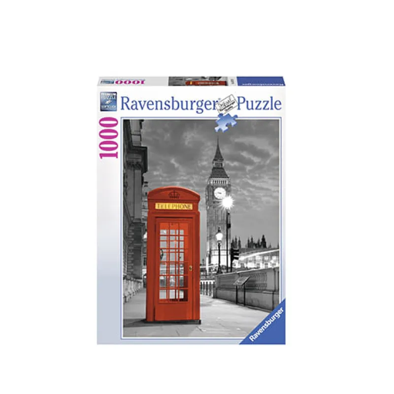 RAVENSBURGER Puzzles Y Construcciones-Puzzle Big Ben B/N