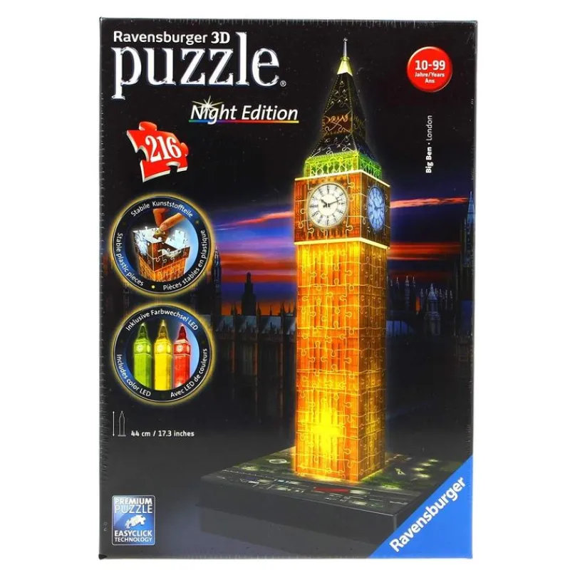Puzzle Big Ben Night 3D*RAVENSBURGER Hot