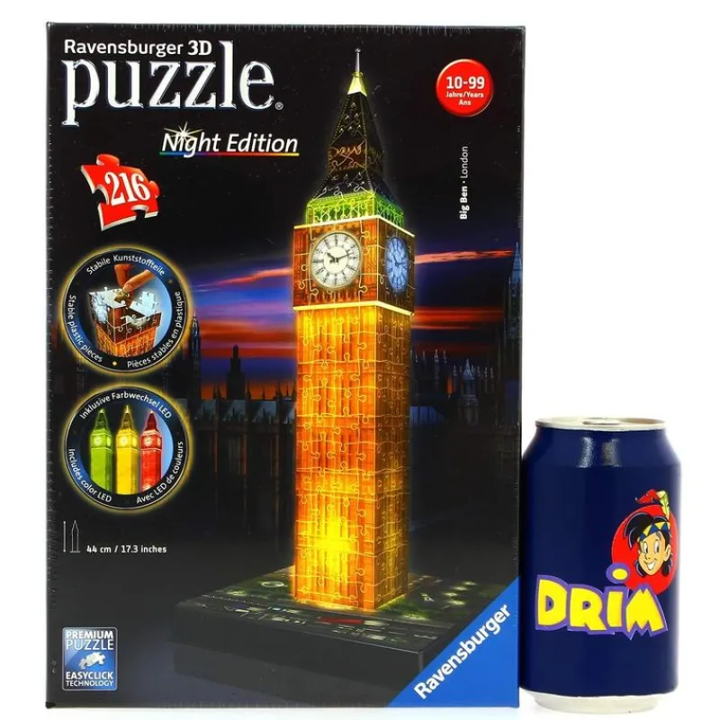 Puzzle Big Ben Night 3D*RAVENSBURGER Hot