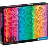 CLEMENTONI Puzzles Expertos: Más De 1000 Piezas|Puzzles Y Construcciones-Puzzle Colorboom Pixel 1500 Piezas
