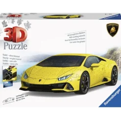 RAVENSBURGER Puzzles Y Construcciones-Puzzle 3D Lamborghini Huracán EVO Amarillo