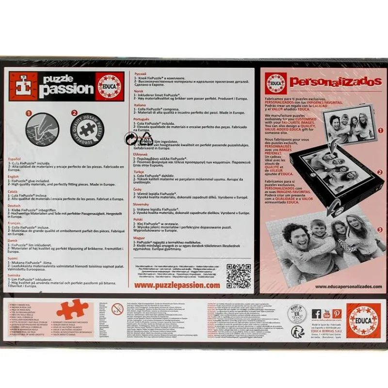 Puzzle de Foto Clase Animal de 1000 Piezas*EDUCA Best