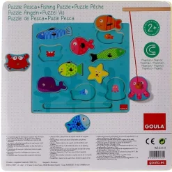 DISET Primera Infancia Y Preescolar|Puzzles Y Construcciones-Puzzle de Pesca Magnético