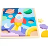 Puzzle Espacial de Madera con 42 Piezas*FISHER PRICE Hot