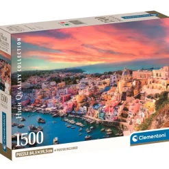 Puzzle Isla Procida 1500 Piezas*CLEMENTONI Outlet
