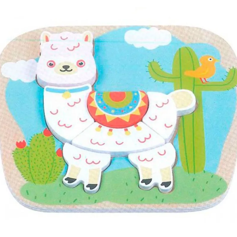 Puzzle Llama Madera*DRIM DISCOUNT Online