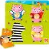 Puzzle Madera Encajable 3 Cerditos*DISET