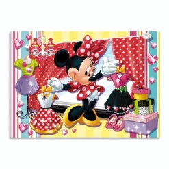 Puzzle Minnie de compras 104 piezas*CLEMENTONI Online