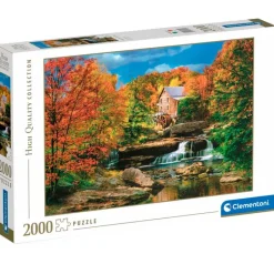 CLEMENTONI Puzzles Expertos: Más De 1000 Piezas-Puzzle Paisaje Cascada 2000 Piezas