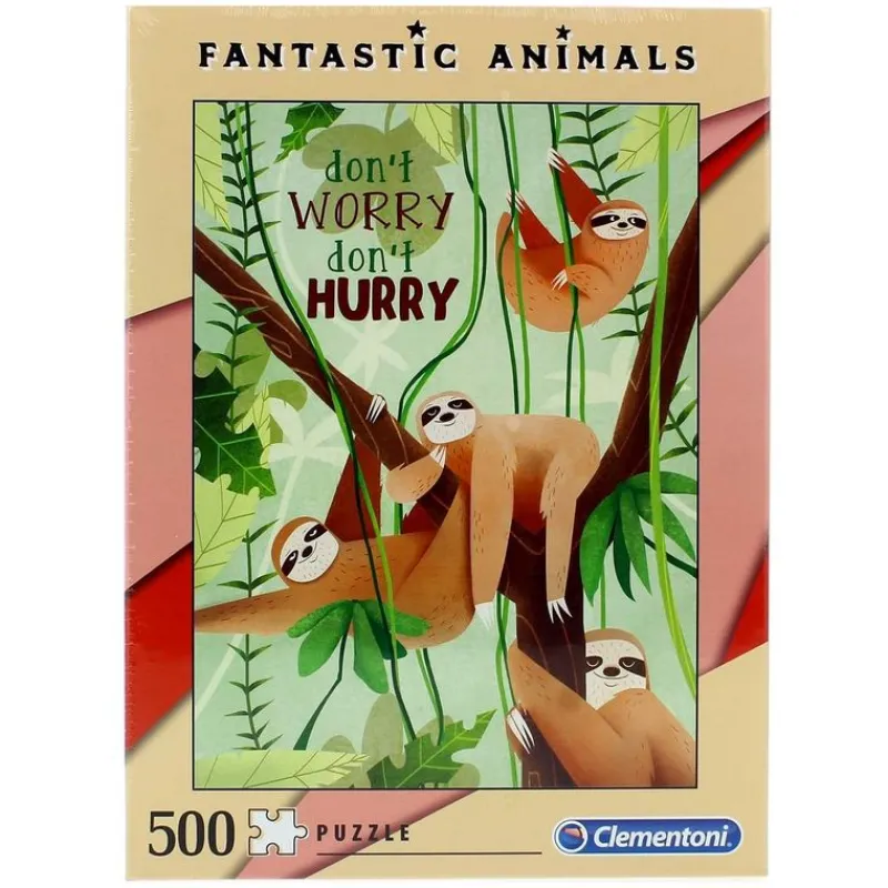 Puzzle Perezoso 500 Piezas*CLEMENTONI New