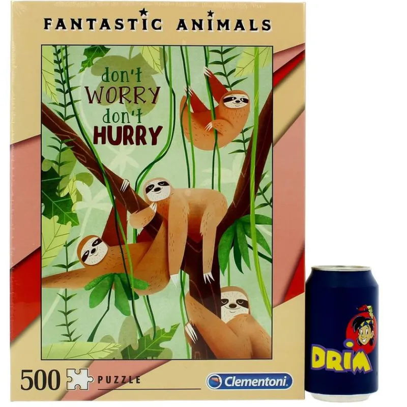 Puzzle Perezoso 500 Piezas*CLEMENTONI New