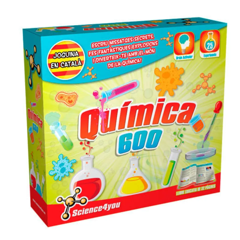 SCIENCE 4 YOU Artículos En Catalán|Juegos Y Juguetes Educativos-Química 600 Catalán