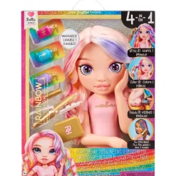 MGA Muñecas-Rainbow High Busto de Peinados