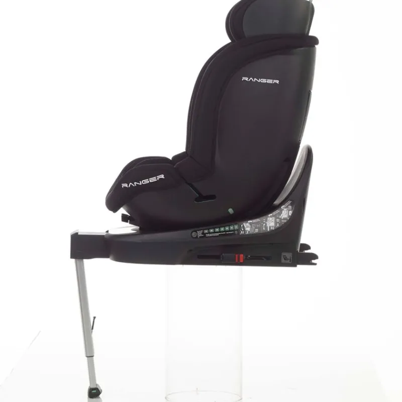 NURSE Sillas Con Isofix De 40 A 150 Cm (0 A 12 Años)-Ranger Isize G0123 con pata Negra