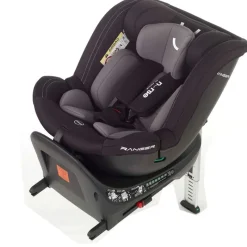 NURSE Sillas Con Isofix De 40 A 150 Cm (0 A 12 Años)-Ranger Isize G0123 con pata Negra