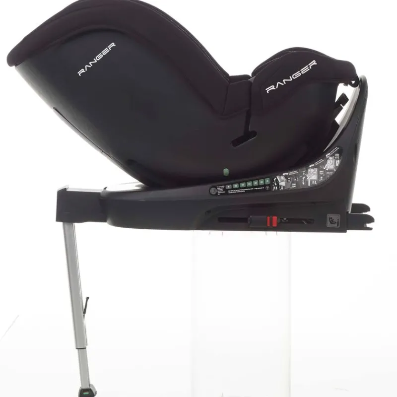 NURSE Sillas Con Isofix De 40 A 150 Cm (0 A 12 Años)-Ranger Isize G0123 con pata Negra