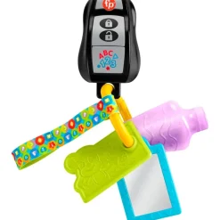 FISHER PRICE Sonajeros|Primera Infancia Y Preescolar-Ríe y Aprende Llavero de Actividades