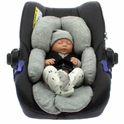 VADEBEBE Complementos Para El Descanso-Reductor Universal Gris estrellas blancas