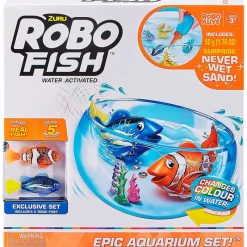 BANDAI Electrónicos-Robofish Súper Acuario