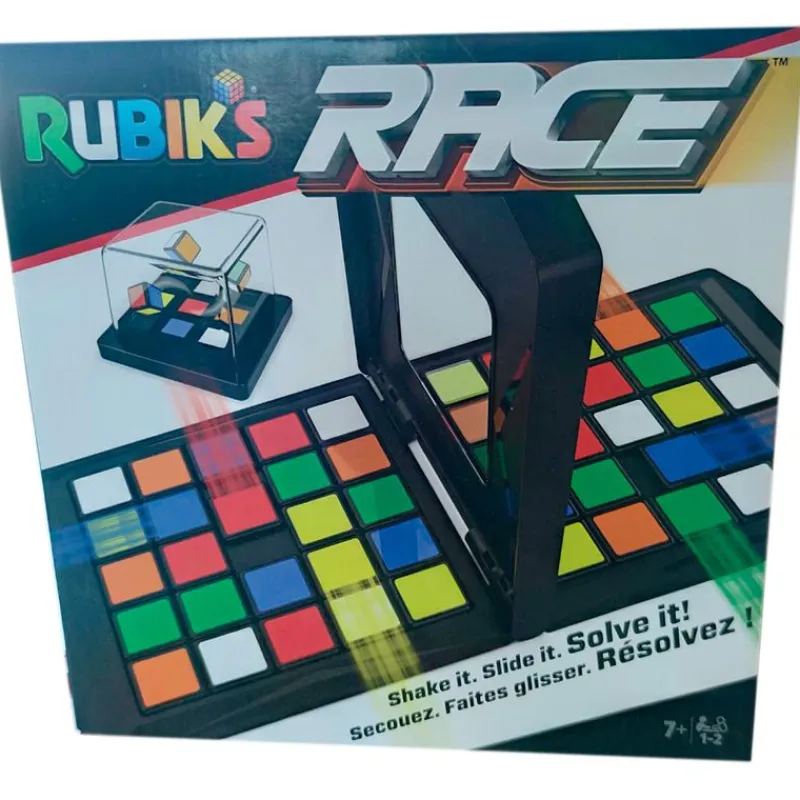 SPIN MASTER Juegos De Mesa-Rubik's Race Juego de Mesa
