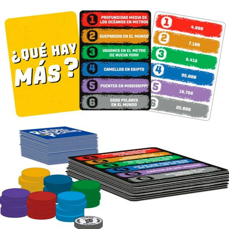 LÚDILO Amigos Y Familia-Ruedas o Puertas Juego de Cartas