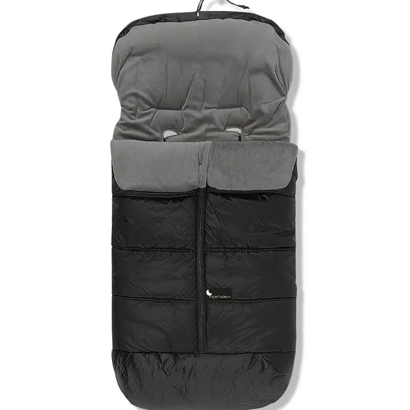INTERBABY Sacos Y Colchonetas-Saco Polar Universal Silla Paseo Negro