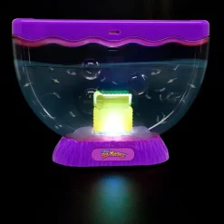 BIZAK Juegos Y Juguetes Educativos-Sea Monkeys Ocean Zoo Cofre Del Tesoro Con Luz
