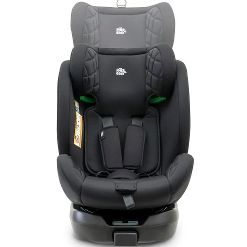 INTERBABY Sillas Con Isofix De 40 A 150 Cm (0 A 12 Años)-Sella 40-150cm Giratoria c/Pata Negra