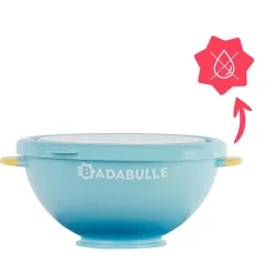 BADABULLE Complementos De Alimentación-Set 3 bols antideslizamiento con tapa